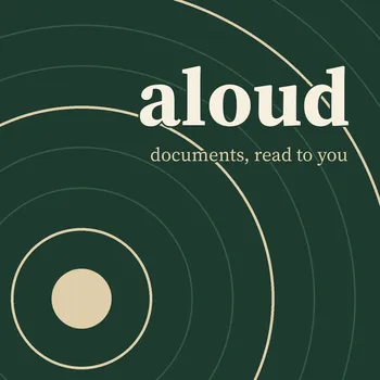 aloud